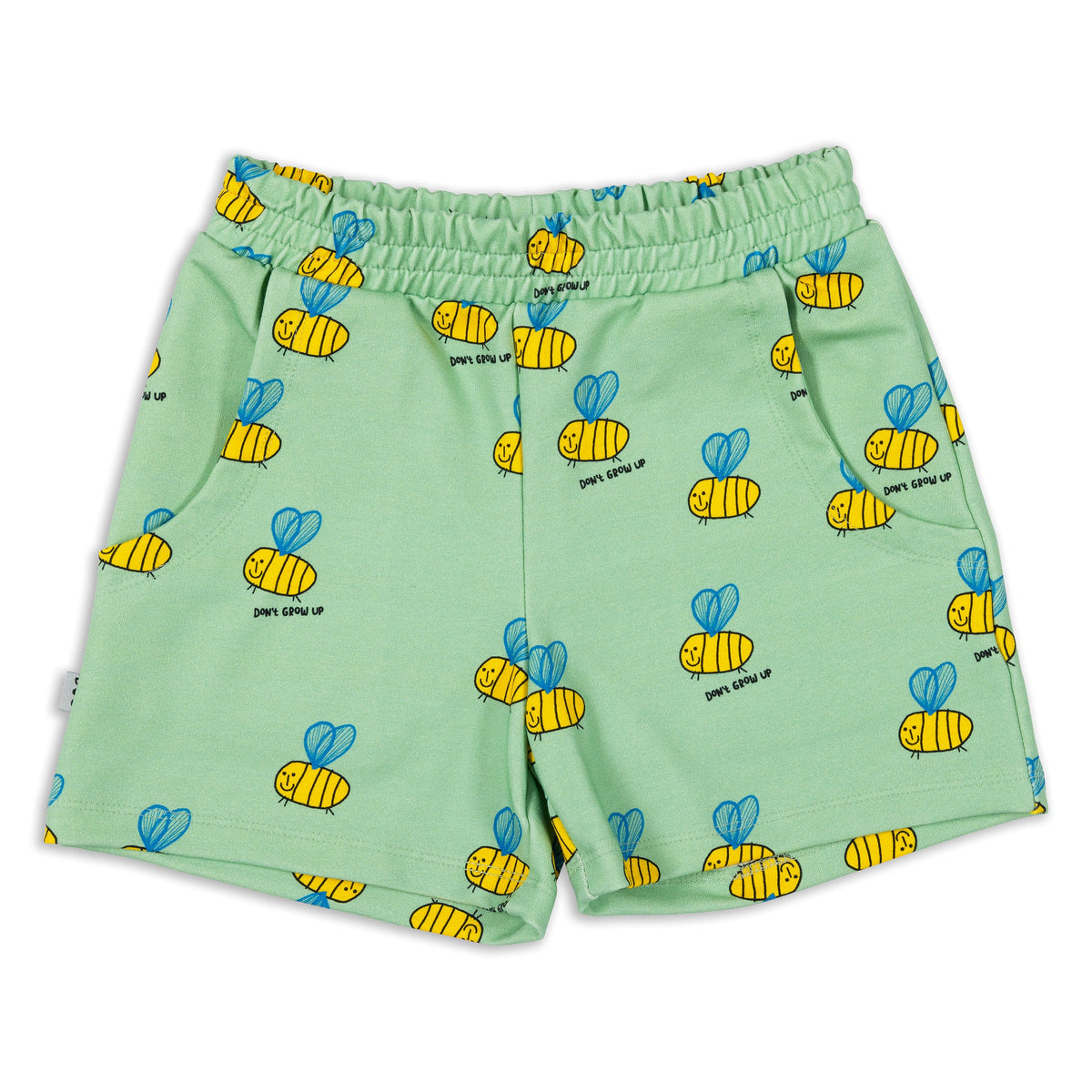 Shorts- green bee