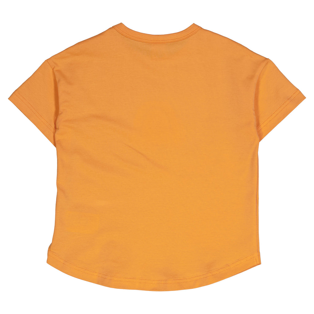 Short sleeve top- rainbow heart