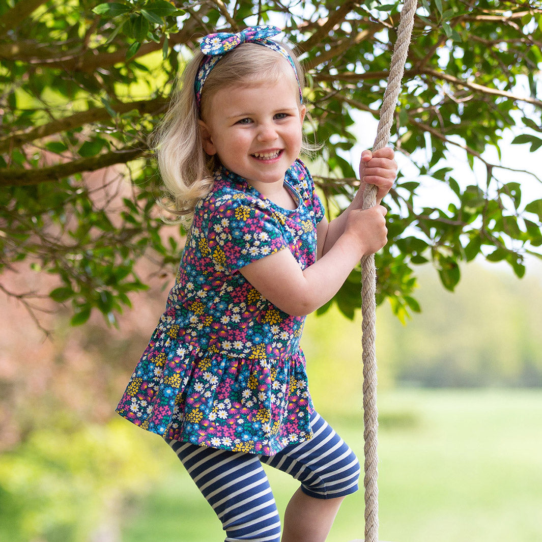 Flower patch tunic