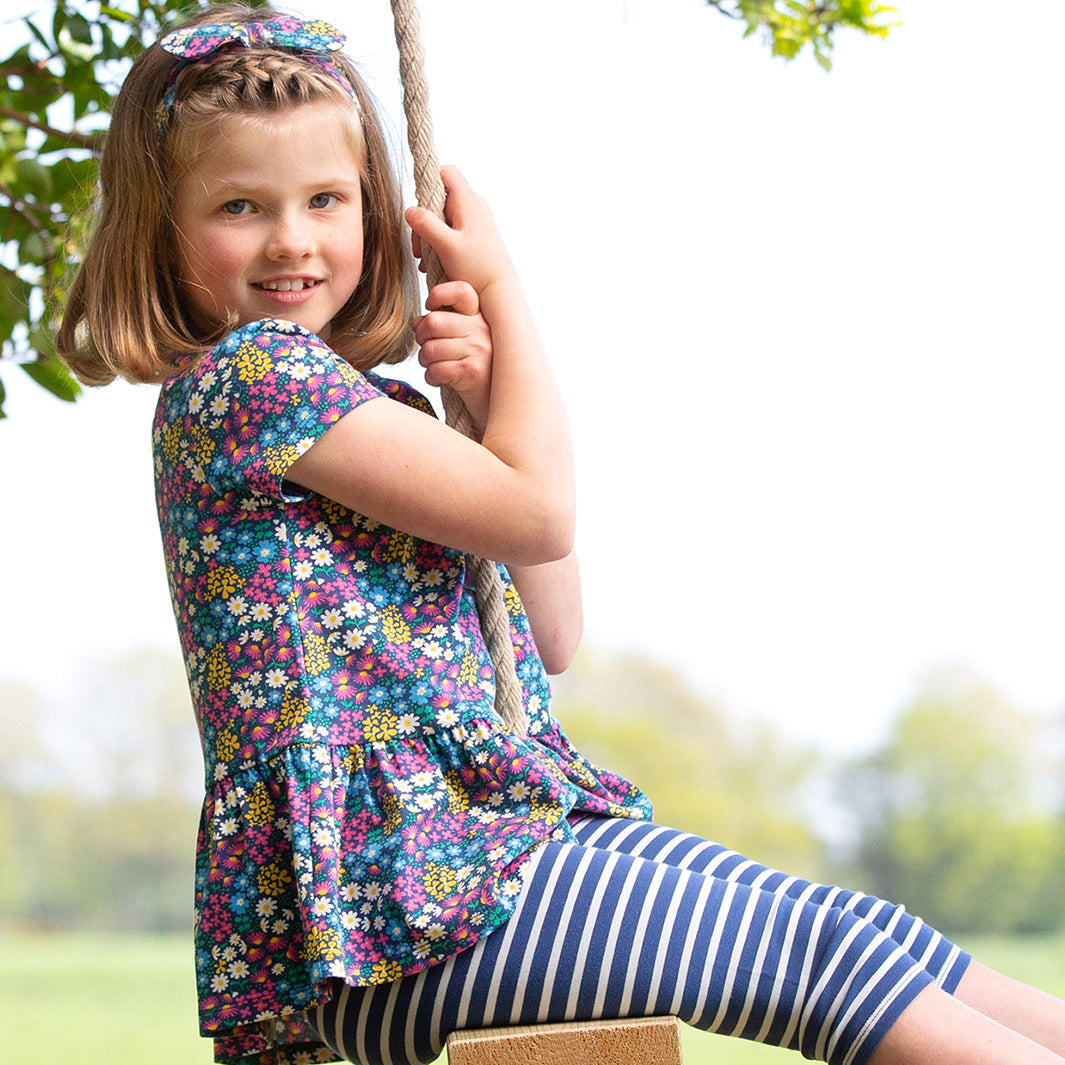 Flower patch tunic