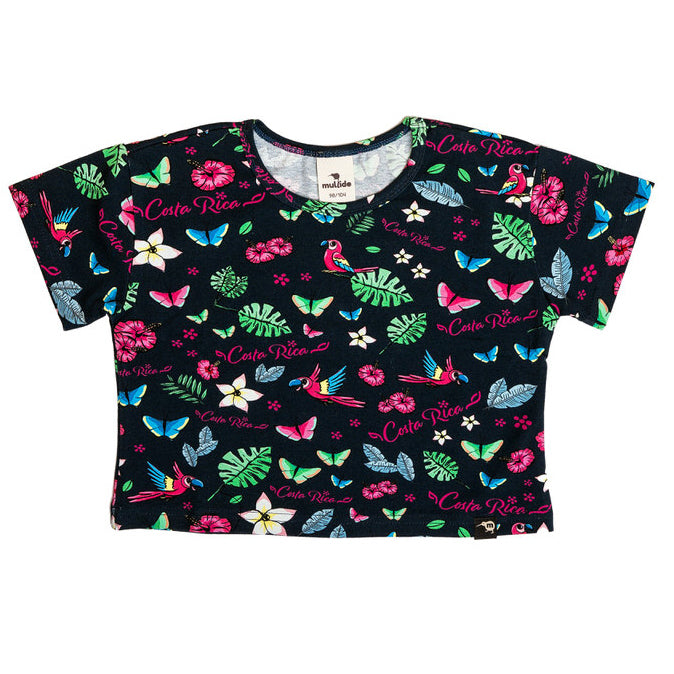 Crop top- navy Costa Rica