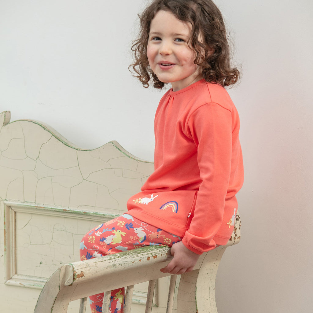 Tunic- bunny appliqué