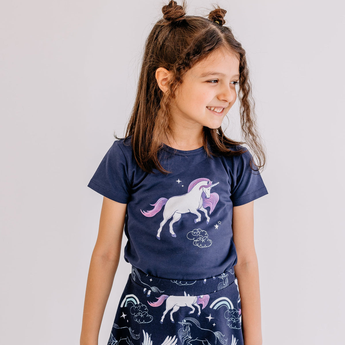 Short sleeve shirt- unicorn